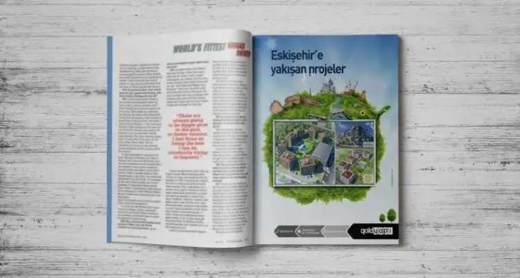 Gold Yapı Tilia Park Katalog Tasarımı