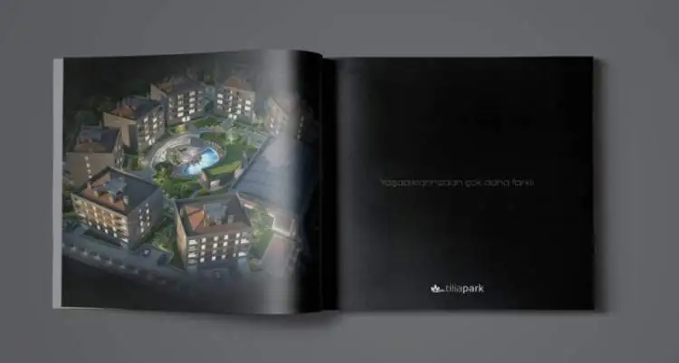 Gold Yapı Tilia Park Katalog Tasarımı